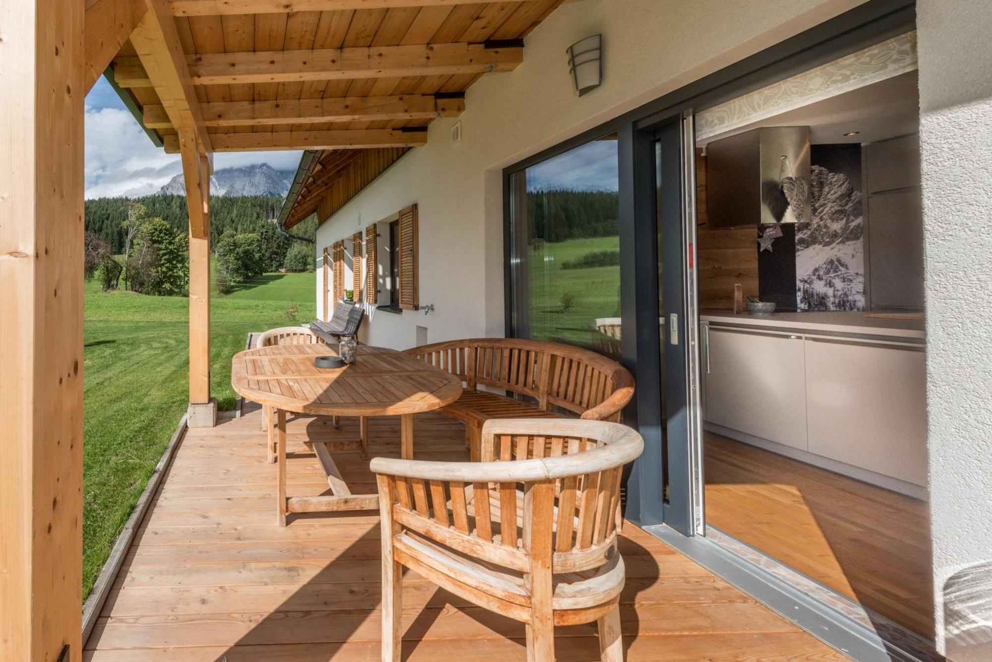 Naturchalet Hoeflehner - Heimgefuehl & Ruhelage An Loipe & Wanderweg Ramsau am Dachstein Dış mekan fotoğraf