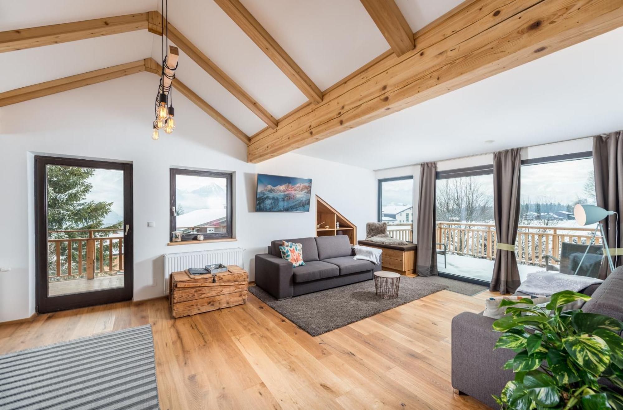 Naturchalet Hoeflehner - Heimgefuehl & Ruhelage An Loipe & Wanderweg Ramsau am Dachstein Dış mekan fotoğraf