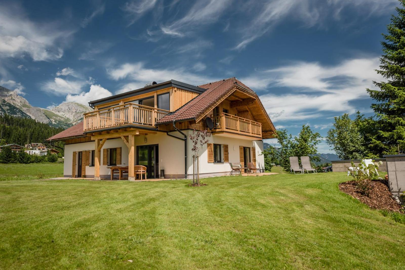 Naturchalet Hoeflehner - Heimgefuehl & Ruhelage An Loipe & Wanderweg Ramsau am Dachstein Dış mekan fotoğraf